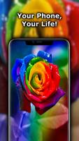 برنامه‌نما Rainbow Wallpaper عکس از صفحه