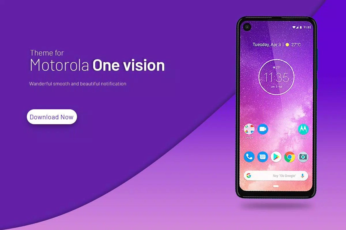 Lege med Tanke bjærgning Theme for Motorola One Vision APK for Android Download