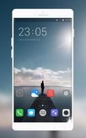 Theme for vivo Y81i | lonely person launcher Plakat