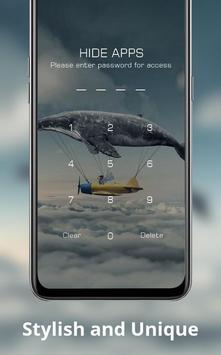 Abstract fantasy Whale flying in the sky theme screenshot 3