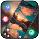 The most beautiful sunset theme natural scenery-APK