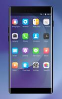 Theme for Samsung galaxy J7  purple wallpaper اسکرین شاٹ 1