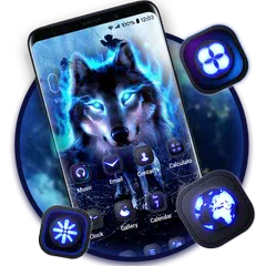 New Ice Wolf Theme 2019 APK download