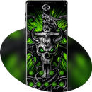 Green Skull bone Black Terror theme-APK