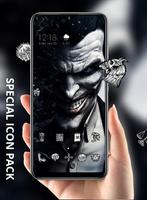 Darkness Joker theme Ghost Terror Killer Man Cartaz