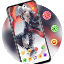 Cool Anime Boy Assassin theme APK