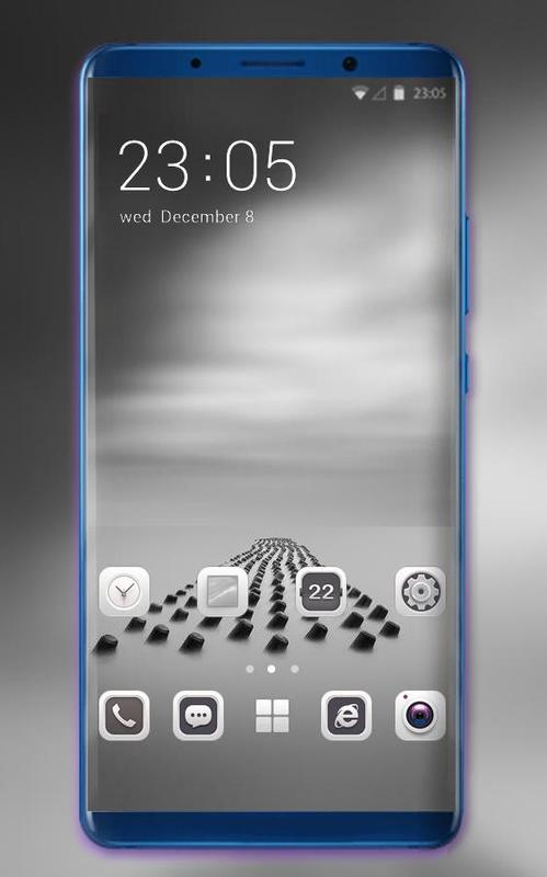 Theme For Redmi 4a Black Simple Wallpaper For Android Apk Download