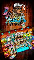 Cool Street Graffiti Keyboard Theme-poster