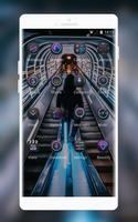 Theme for panasonic eluga X1 pro | neon style screenshot 1