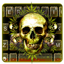 Weed Skull Rasta Keyboard Theme APK