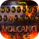 Volcano Bomb Theme&Emoji Keyboard APK