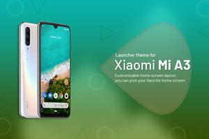 Theme for Xiaomi Mi A3 الملصق