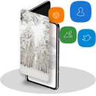 P-ixel Fold Theme & Launcher иконка
