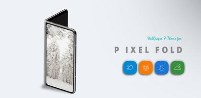 P-ixel Fold Theme & Launcher постер