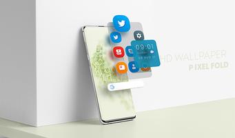P-ixel Fold Theme & Launcher скриншот 1