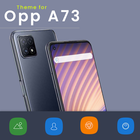 Oppo A73 Theme & Launcher simgesi