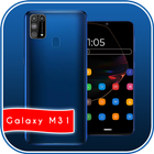 Theme for Samsung Galaxy M31 P ícone