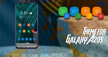 wallpaper & Theme for Galaxy A Cartaz