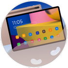 Galaxy Tab S7+ Launcher أيقونة