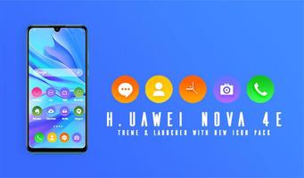 Theme and launcher for Huawei Nova 4e poster
