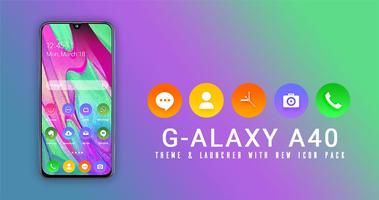 Wallpaper & theme for galaxy A40 screenshot 1