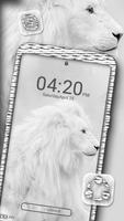 White Lion Launcher Theme screenshot 3