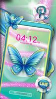 3 Schermata Butterfly Glitter Theme
