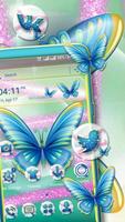 Butterfly Glitter Theme ポスター