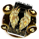 Golden Angel Wings Theme APK