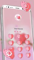 Love Heart Pink Launcher Theme Ekran Görüntüsü 3