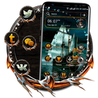 Pirate Ship Launcher Theme آئیکن