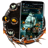 Pirate Ship Launcher Theme ikona