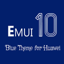 Dark Blue Emui Theme APK