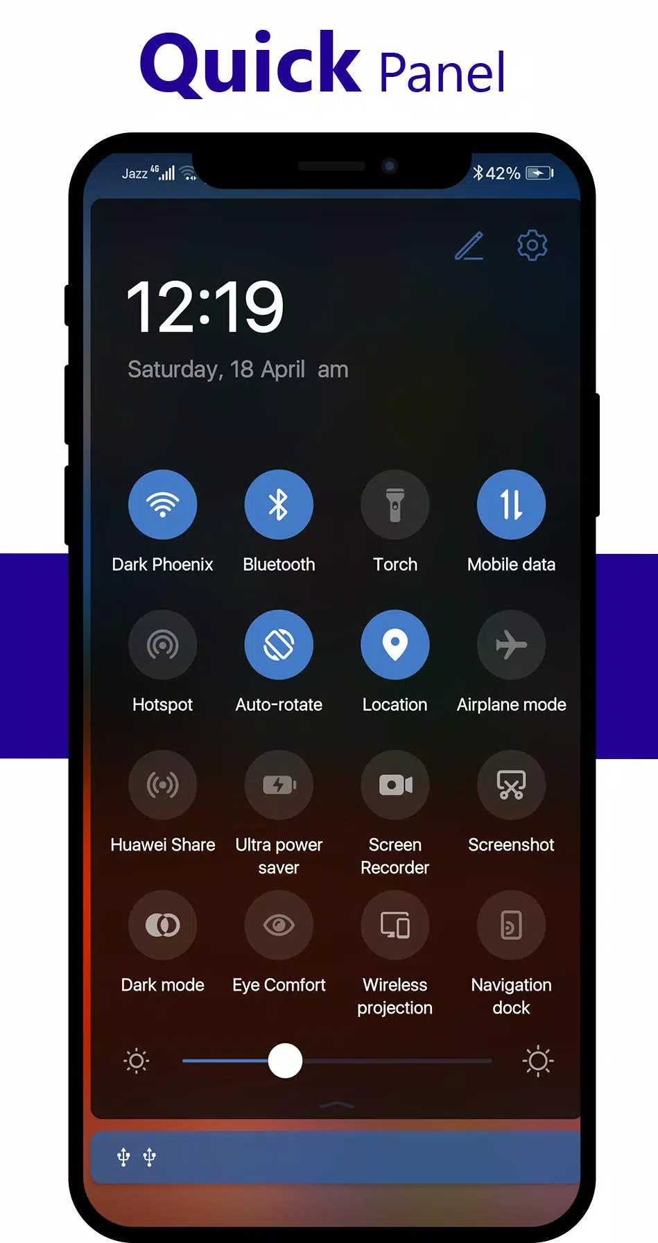 Os15 Dark Theme for Huawei APK for Android Download