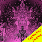 Donker Roze Theme GO Launcher-icoon