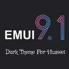 Dark Emui-9.1 Theme for Huawei icono