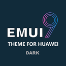Dark Emui-9 Theme for Huawei APK