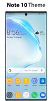 Note 10 Theme for Huawei / Honor Cartaz