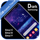 S10 One Ui Dark Theme for Huawei أيقونة