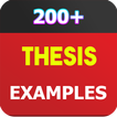 Thesis Examples & Writing Tips