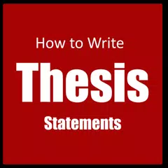Скачать How to write thesis statement APK