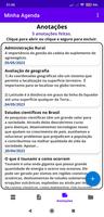 Minha Agenda screenshot 3