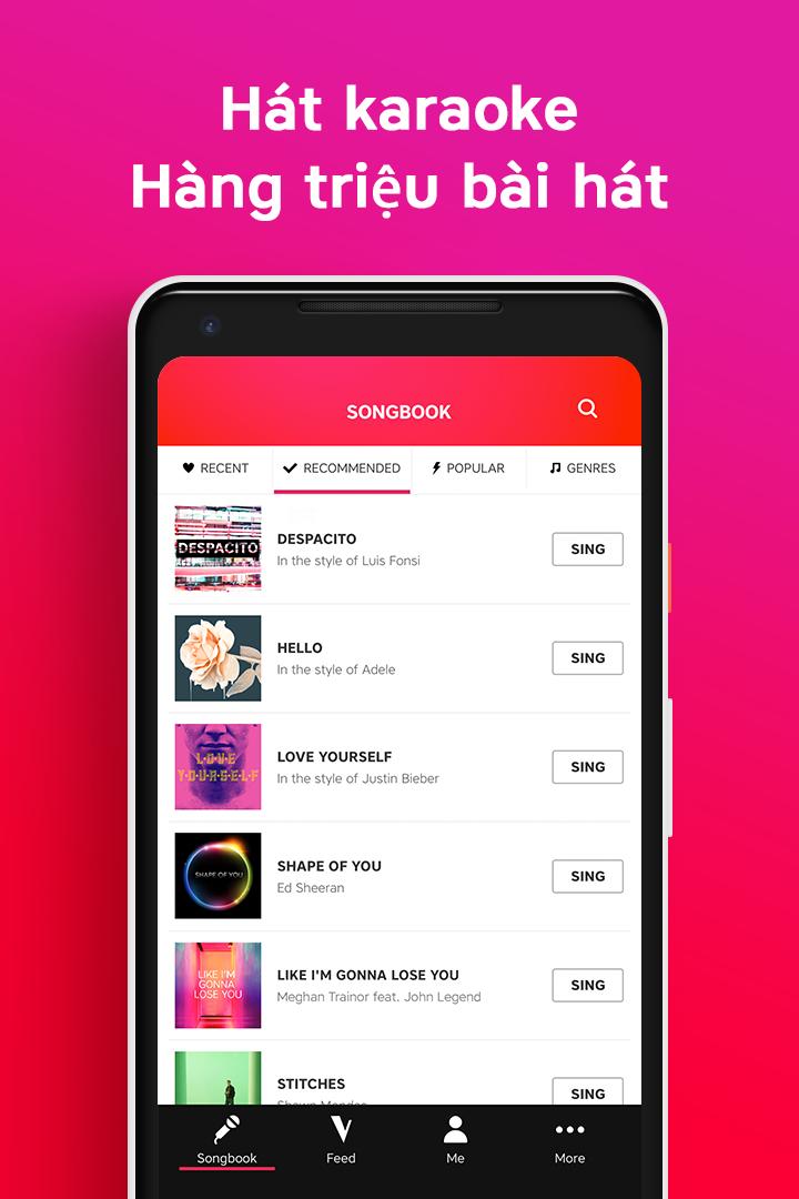 Tải Xuống Apk Hát Karaoke Với The Voice - Vi Cho Android