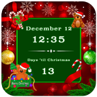 Merry Xmas Countdown - Christmas Timer Zeichen
