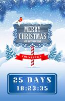 Merry Xmas Countdown - Christmas Timer Plakat
