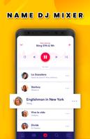 Name DJ Mixer - My Name Mixer Screenshot 1