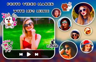 Photo Video Maker With Mp3 Music ảnh chụp màn hình 3