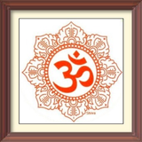 Om shanti chanting meditation icône