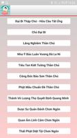 Thập Chú - Chú Đại Bi - Lăng Nghiêm Thần Chú پوسٹر