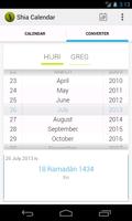 Shia Calendar 截图 1